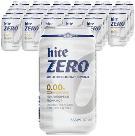  [할인상품] 하이트진로 제로 무알콜 맥주 2020-07-16기준 13,510 원 38% 할인