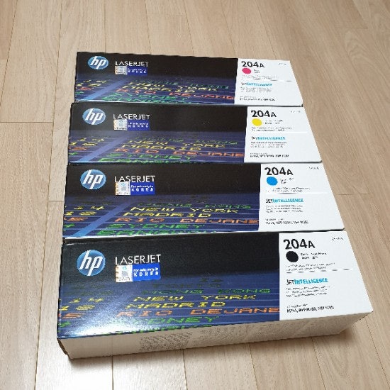 HP 레이저 프린터기(color laser jet pro M154nw) 토너 교환방법 간단해요 : 네이버 블로그