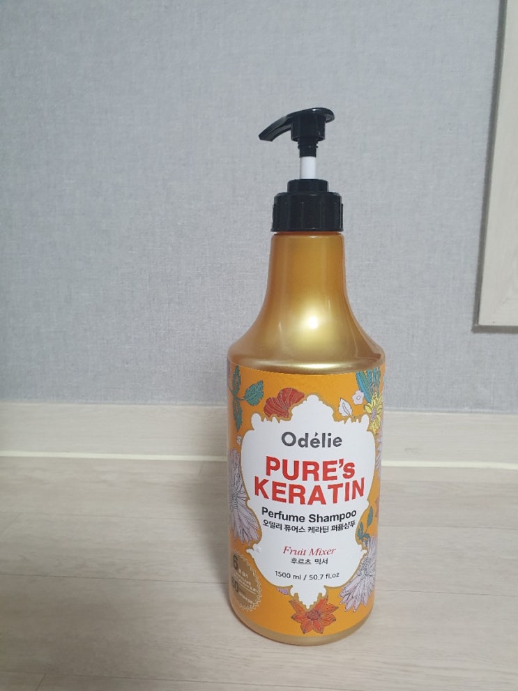  [Review]오델리 퓨어스 케라틴 퍼퓸 샴푸 후르츠믹서 1500ml 대용량샴푸 써보니깐 어때?