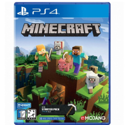  마인크래프트 스타터 컬렉션 PS4 한글판 어드밴처 샌드박스 오픈월드 퍼즐