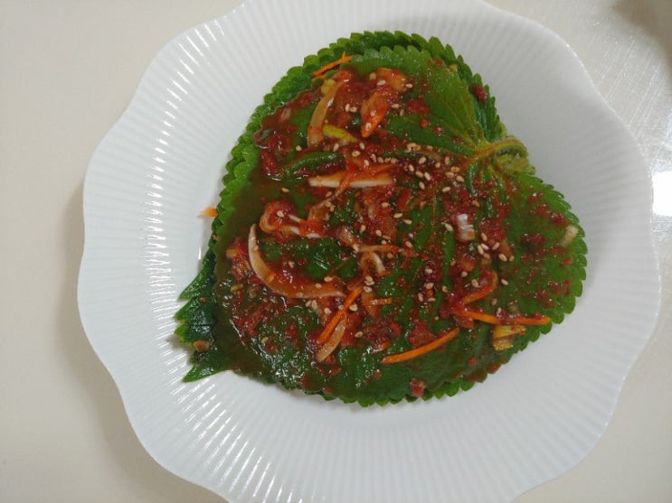  깻잎김치 맛있는 양념장 비율 알려드려요!