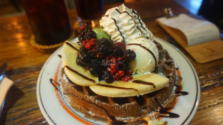  안양 커피원두맛집 [소사이어티] 아이스크림와플 존맛탱