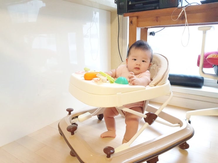  151일~154일 아기 (5개월 아기 놀아주기 / 보행기 사용 시기 / 엄마의 하루)