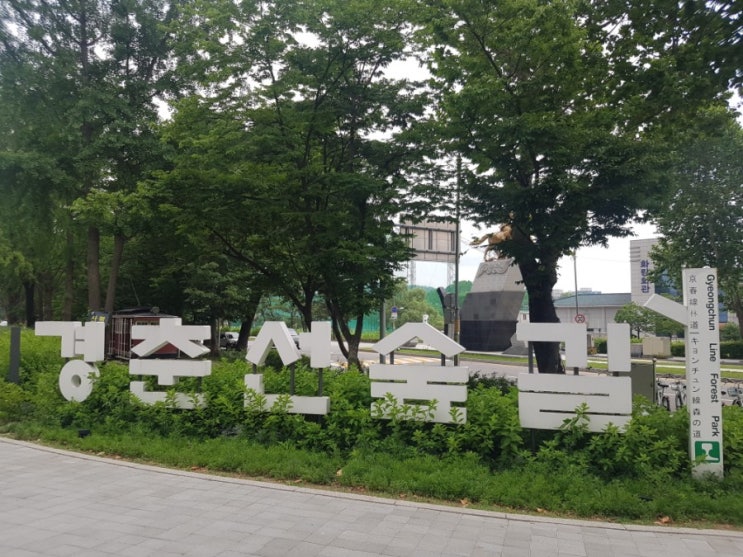  서울여행 | 기차가 다니던 철길이 사람이 다니는 숲길이 된 경춘선숲길