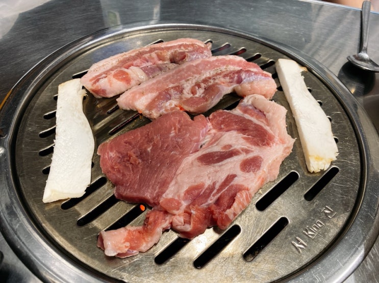  [굽은다리맛집] 뚱삼촌 연탄갈비, 삼겹살에 소주한잔?