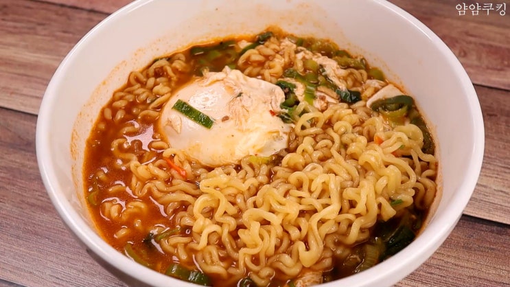  pc방 알바생 라면 레시피