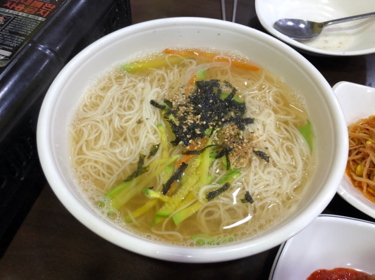 부평역술집 신라의달밤 정겨운분위기 잔치국수 조개탕 맛집