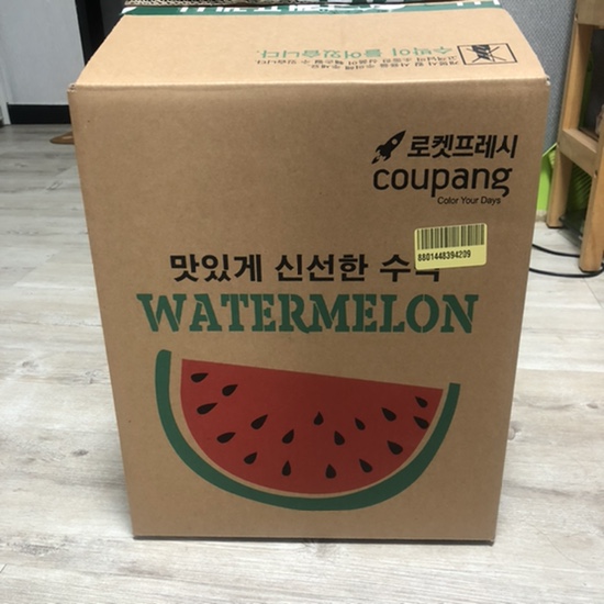  쿠팡 로켓프레시로 수박 구매한 후기