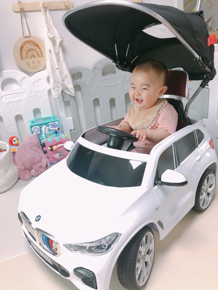  아기 푸쉬카 시댁찬스로 지안이 BMW푸쉬카 생긴날