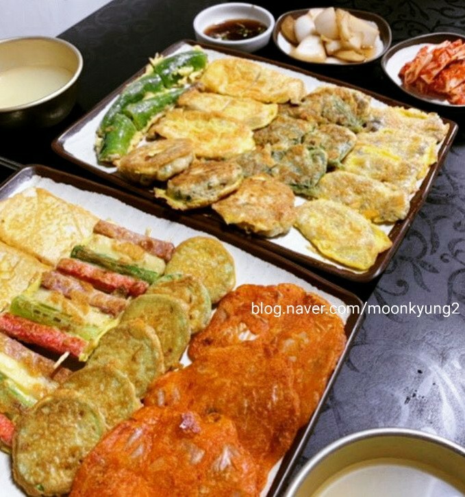  [망리단길 맛집] 비오는 날 고향전에서 모듬전에 막걸리 한 잔~