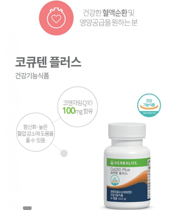  코엔자임큐텐의 효능과 코엔자임큐텐이 함유된 식품