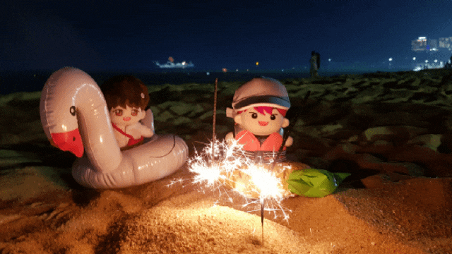 여름방학 맞이 솜뭉치 인형 속초 여행 (박보검 김우석 박우진 인형 속초해수욕장 고고) 여름방학 맞이 솜뭉치 인형 속초 여행 (박보검 김우석 박우진 인형 속초해수욕장 고고)