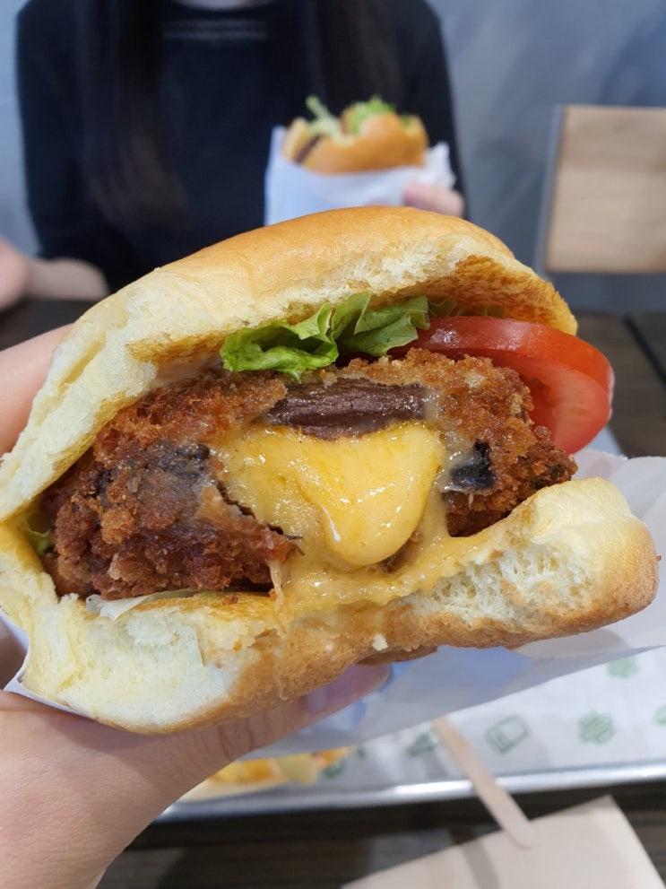  오랜만에 타임스퀘어 : 쉑쉑버거(슈룸버거+쉑버거)
