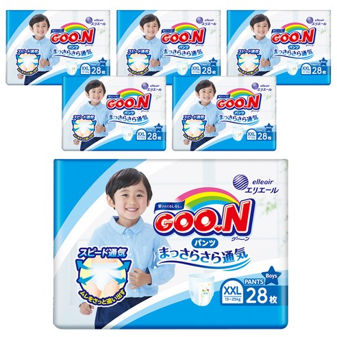  군 오리지널 팬티형 기저귀 남아용 XXL (13~25kg)