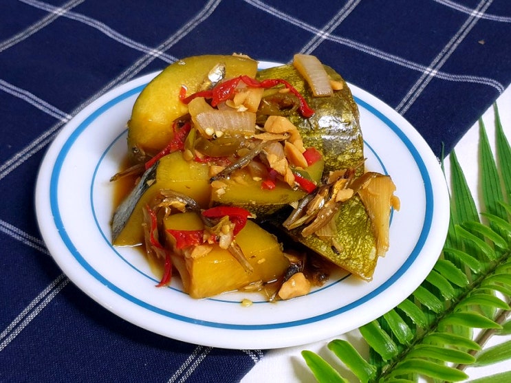  맛남의광장챌린지  짭조름한 매력, 둥근애호박조림 made by. 집밥홍선생