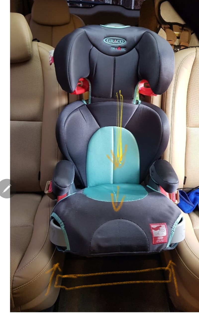 카니발9인승 중간의자 (보조의자) 카시트 대안 : 네이버 블로그