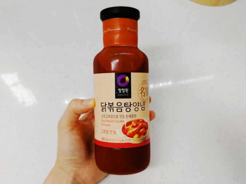 청정원 닭볶음탕 양념으로 쉽게 요리하기