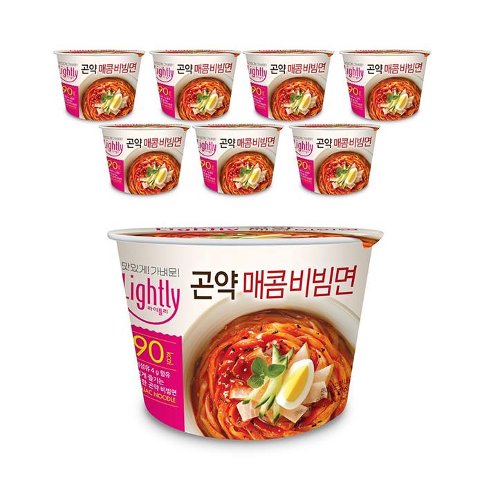  [특가제품] 라이틀리 곤약 매콤 비빔면 216.5g 2020년 07월 19기준 20,910 원 17% 할인