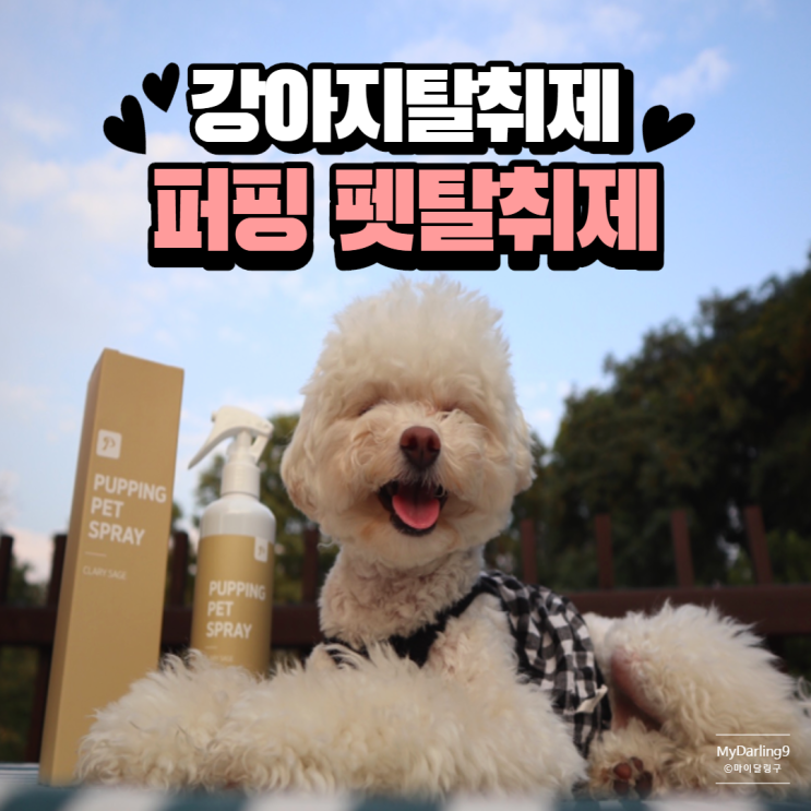 펫탈취제 /강아지 냄새제거에 좋은 <퍼핑 펫미스트>