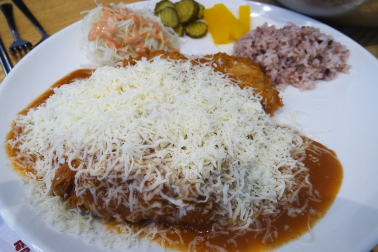돈까스와 왕모밀이 맛있는 구디 '금화왕돈까스'에서 점심 먹은 후기