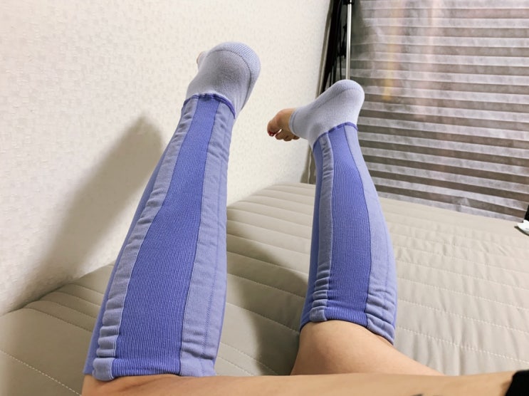  와사비네코 종아리 압박밴드로 종아리부종 안녕