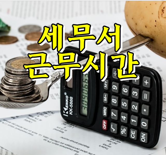  세무서 업무(근무)시간은?