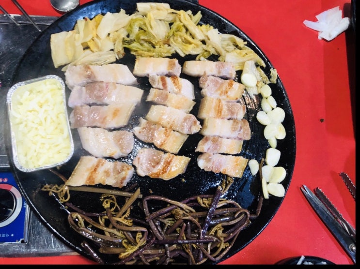  김포 풍무동 푸르지오 근처 삽겹살 맛집// 고기굼터육방!!