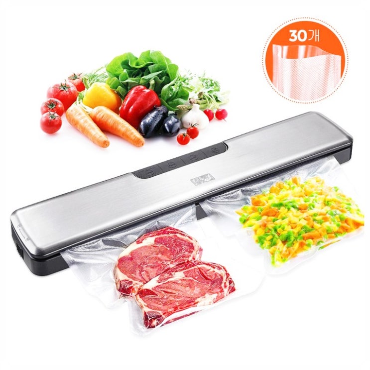  리스트 MUNBYN 진공 포장기 건조하고 촉촉한 밀봉 길이 34cm 야외 및 가정에 적합 (30pcs 봉인 자 부대), IVS01이에요 ..
