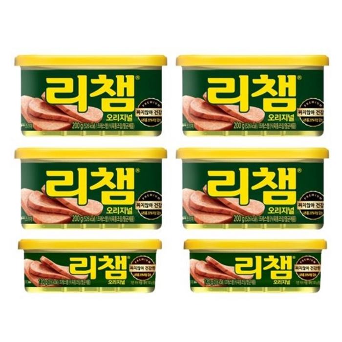  [대박할인] 동원 리챔 오리지널 햄통조림 200g x 4p 120g x 2p 2020-07-20기준 12,200 원 43% 할인!