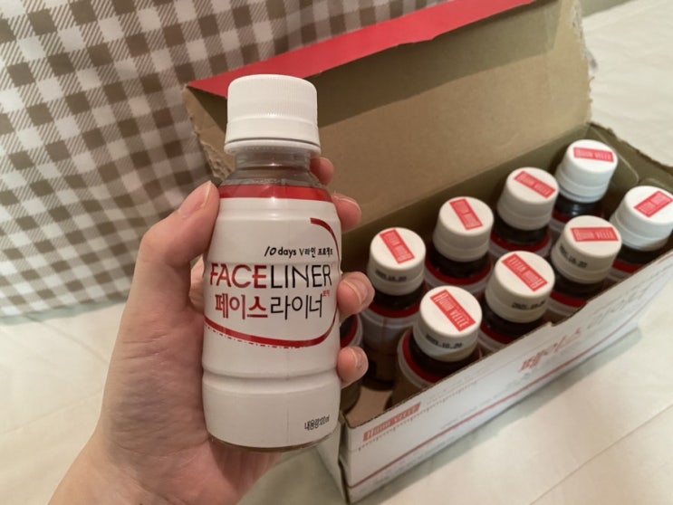  페이스라이너 _ 붓기에 좋은 다이어트 붓기차