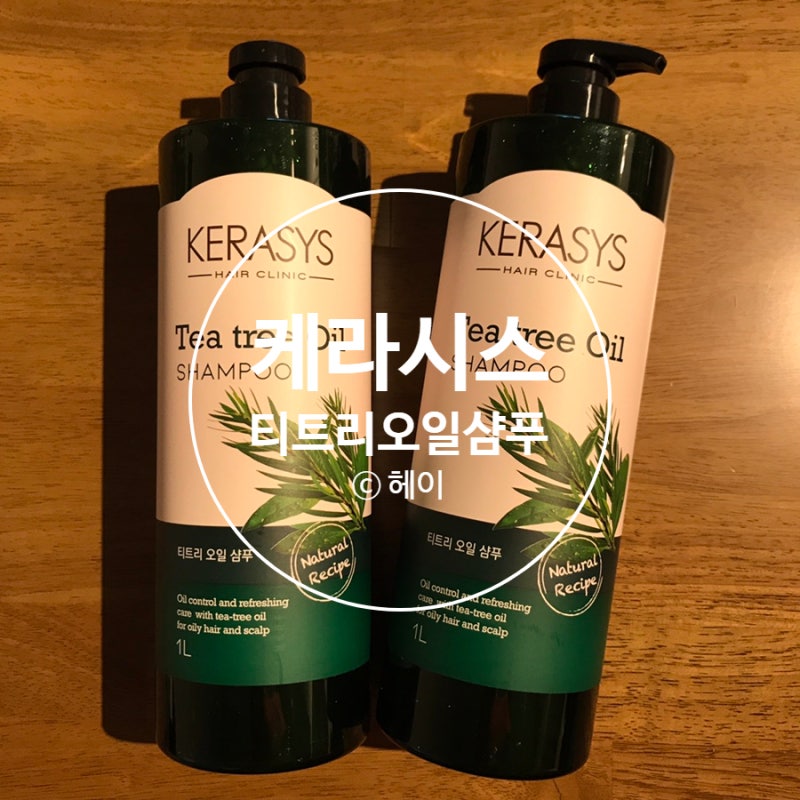 [ 케라시스 ] 순한모발샴푸 케라시스 티트리 오일 샴푸임신부가 사용해봤어요.