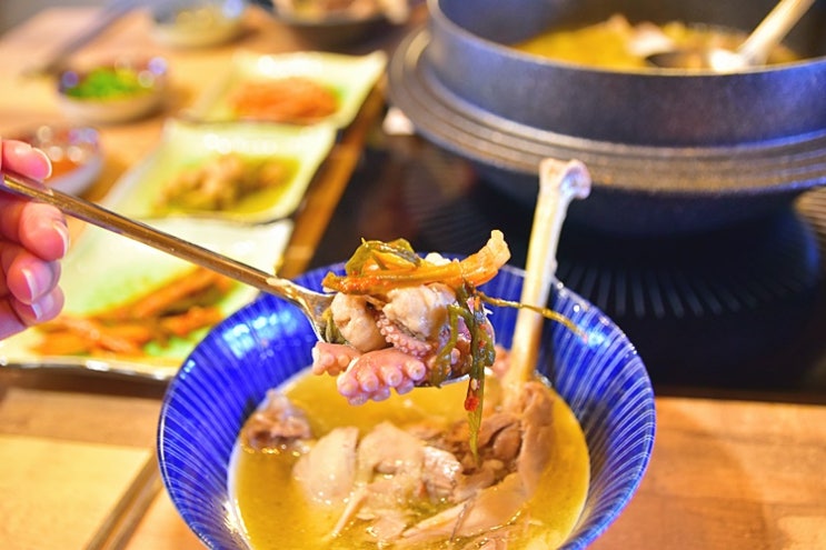  제주대정맛집 기러기품은토종닭 보양식으로 최고에요