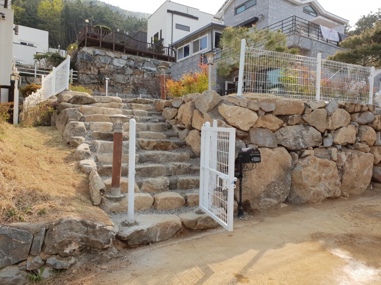  ｀개인주택 마당 확장공사  。구미 보림 조경