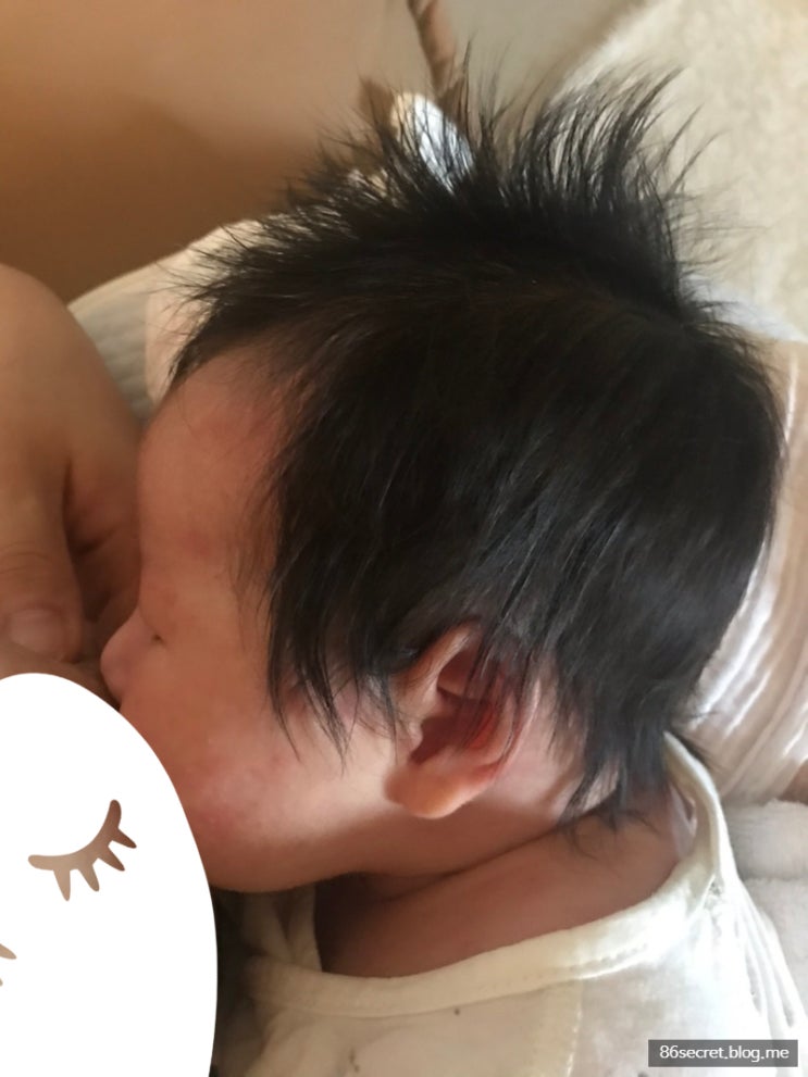  생후50일 아기  통잠 시작 :) 막수 분유 , 매트리스바꿈