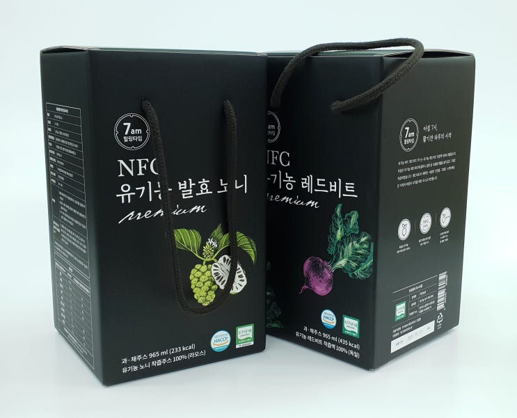  내구성 좋은 쥬스 종이 포장박스가 있다면 나도 선물할거야!!