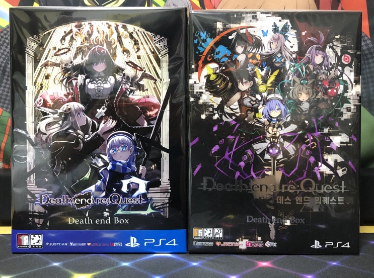  [PS4] 데스 엔드 리퀘스트 2 한정판 언박싱