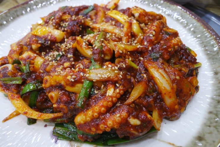  하광교동맛집 매콤한 낙지볶음 동동주가 꽁짜
