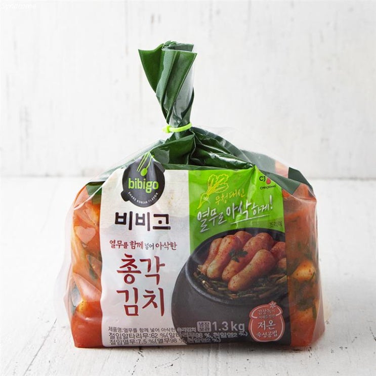 [할인제품] 비비고 열무를 넣어 아삭한 총각김치 2020년 07월 20일자 11,670 원 10% 할인