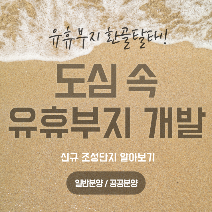 [신풍공인중개사학원] 도심 속 유휴뷰지 개발