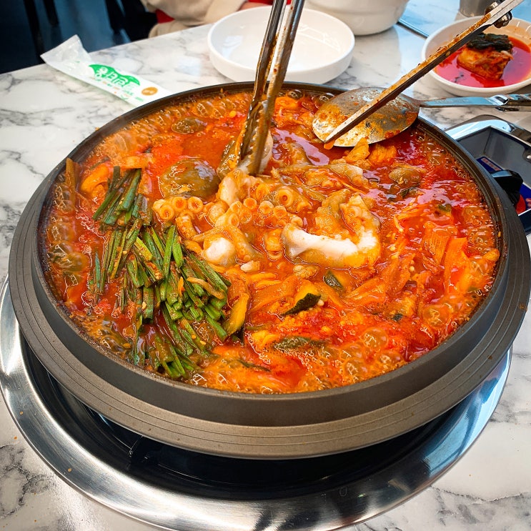  인천 송도 [짱구네] - 낙지전골 연포탕 맛집
