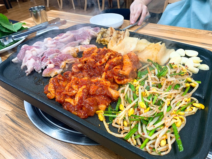  강서 마곡 [돈앤오리] - 오리주물럭 로스 삼겹살 맛집