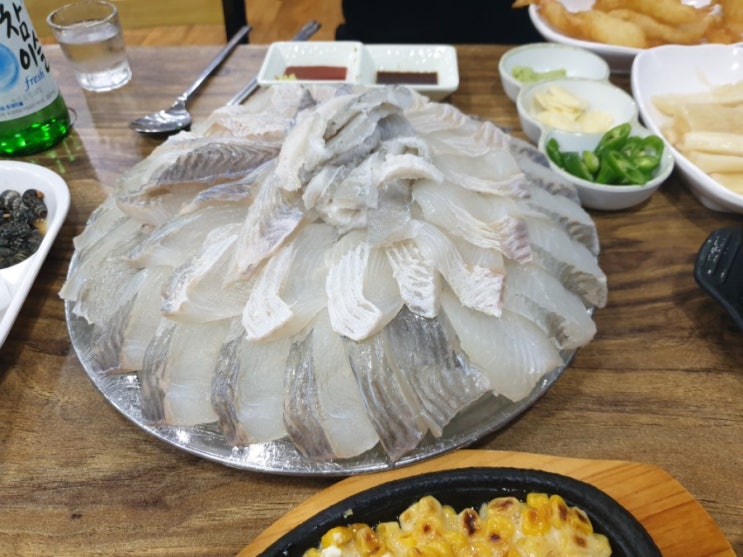  합정동 본전횟집 도다리 회(사시미) 맛집