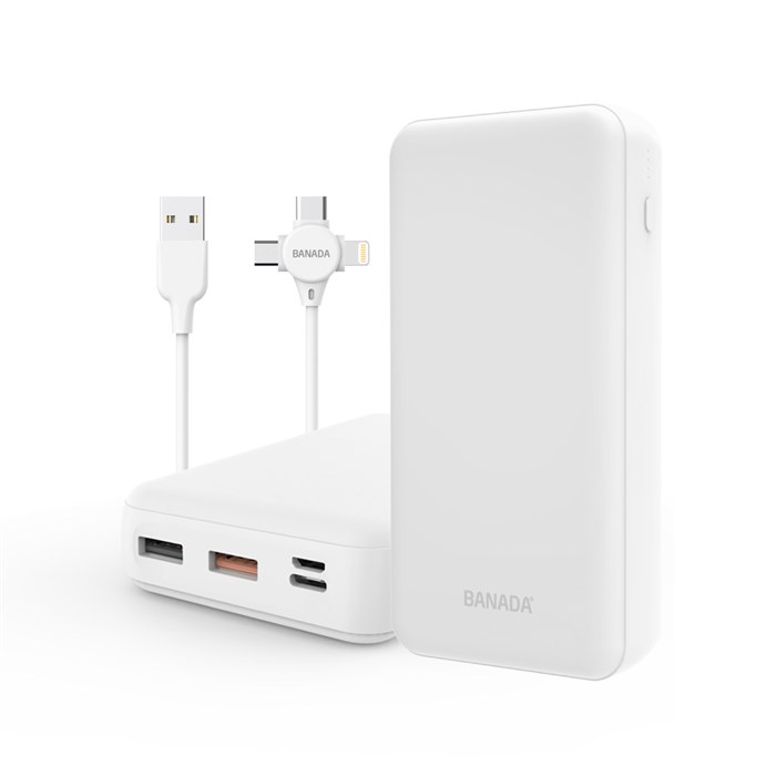 초특가상품 바나다 올인원 20000mAh 급속 충전 보조배터리~ 겁나빠르게받음