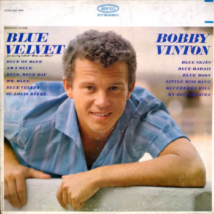 Bobby Vinton - Blue Velvet [듣기, 노래가사, Audio, LV]