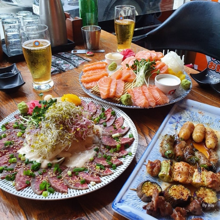  첨단술집 유메에서 맛있는 안주와 술을!