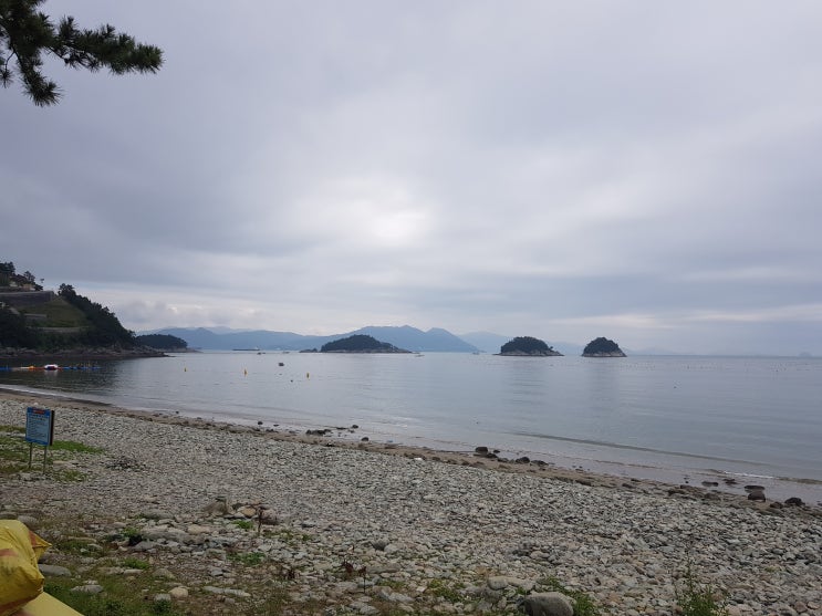 여수여행 돌산 무슬목 해변과 형제섬 여름휴가로 딱이야