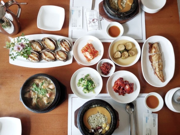 제주 돌솥밥 맛집 어우늘 전복구이정식 제주 돌솥밥 맛집 어우늘 전복구이정식