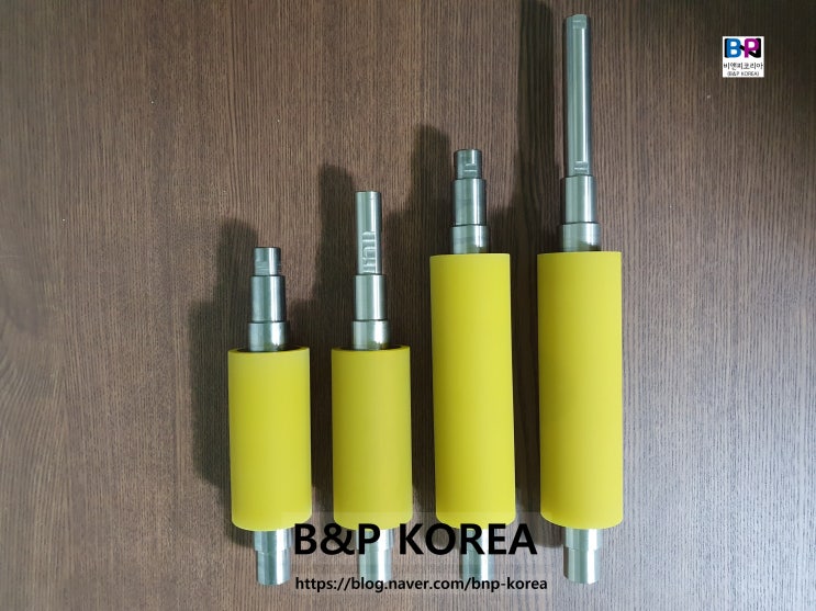  덴탈 마스크 우레탄 롤러 가공