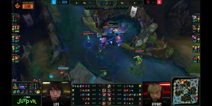 0718 T1 vs 젠지 2경기 페이커의 미드합류 차이?,전령싸움 집중분석 0718 T1 vs 젠지 2경기 페이커의 미드합류 차이?,전령싸움 집중분석
