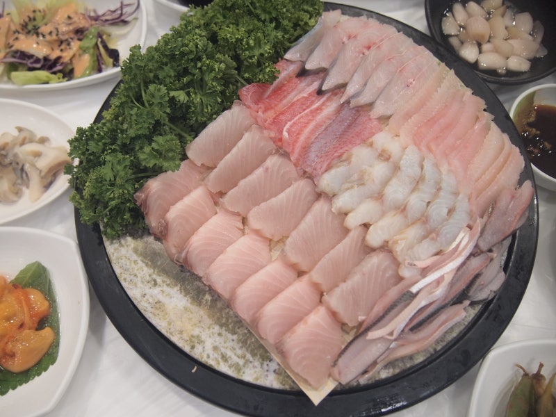 여수 선어회 맛집 장안선어마을 푸짐해:) : 네이버 블로그